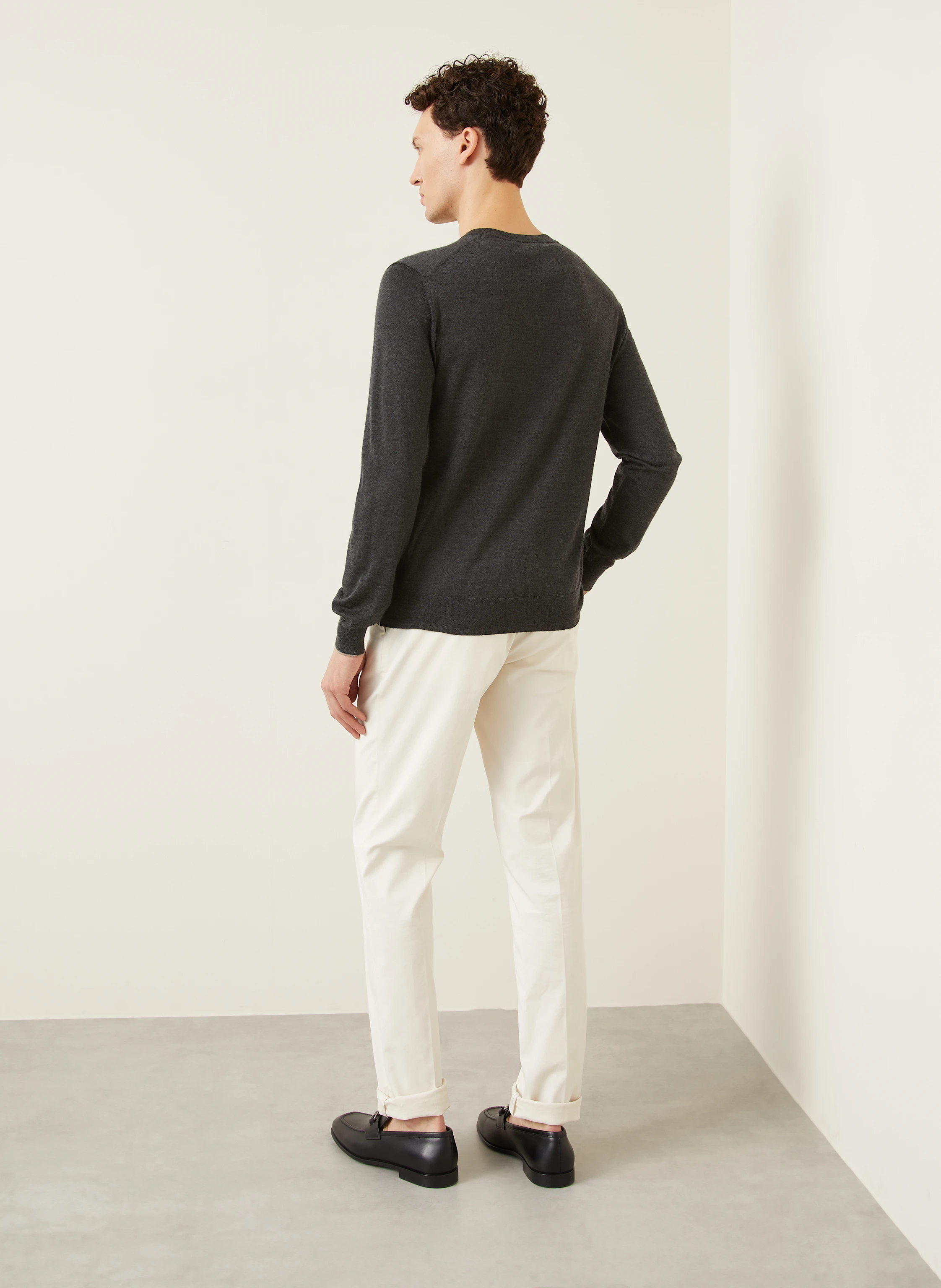 FIORONI Cashmere-Pullover mit Seide