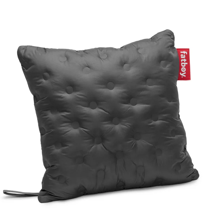 Fatboy - Hotspot Quadro Kissen beheizbar, 45 x 45 cm, cool grey