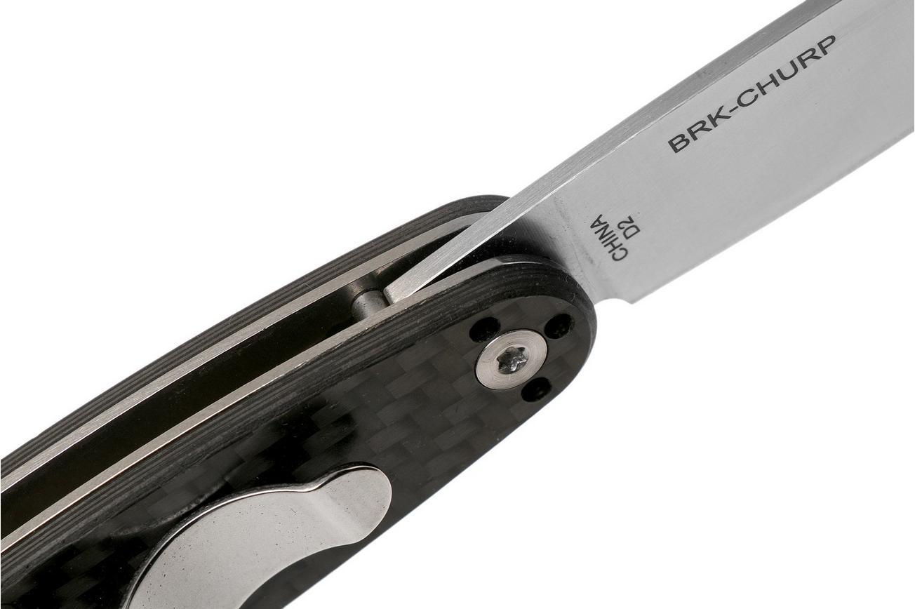 ESEE Churp EE-CH-02 D2, Carbonfiber zakmes