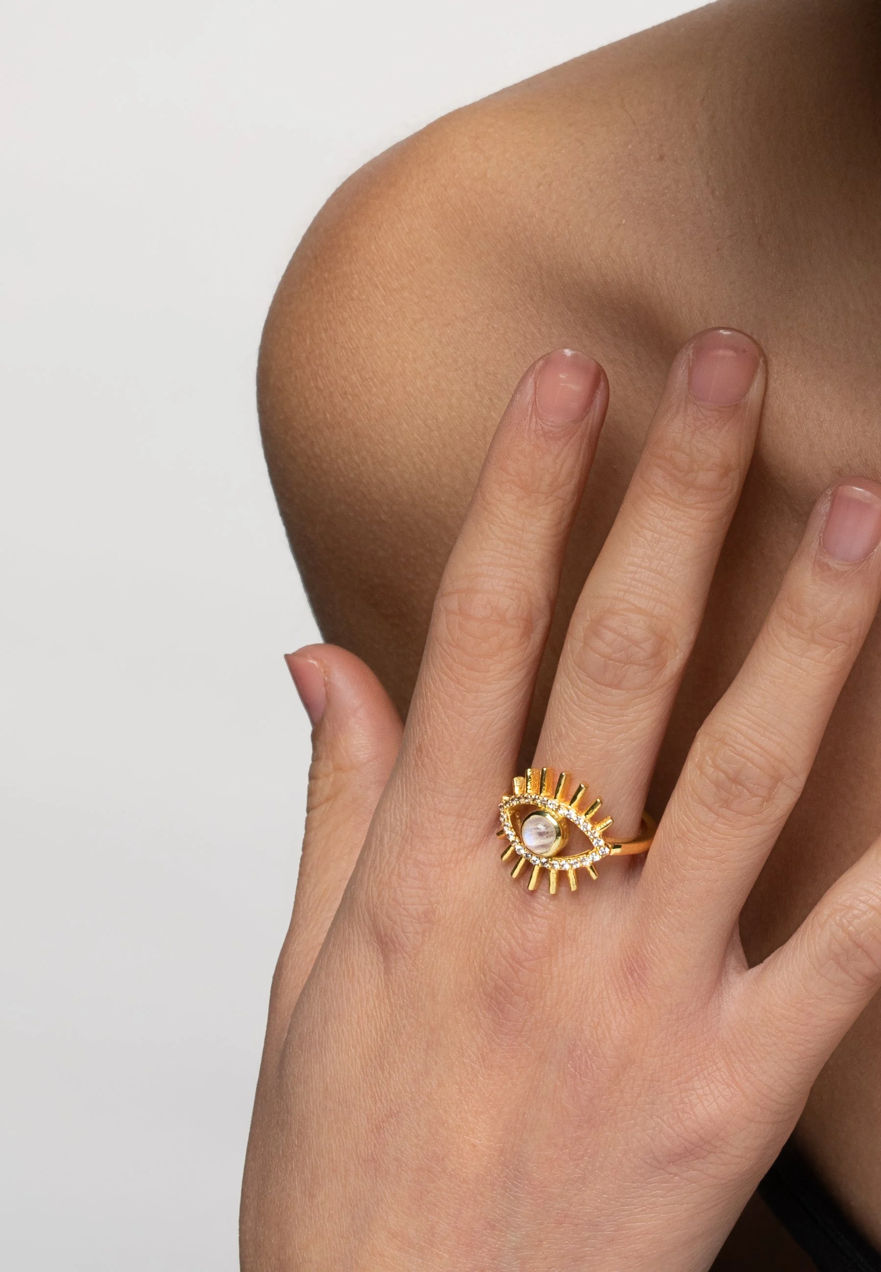 THE THIRD EYE - Bague | Doré