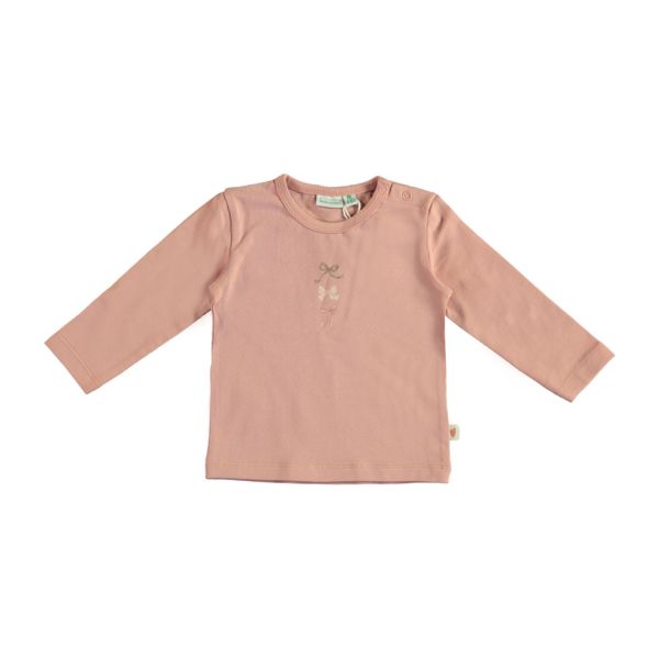 Babylook Bows T-Shirt - Maat 50 - Pale Blush