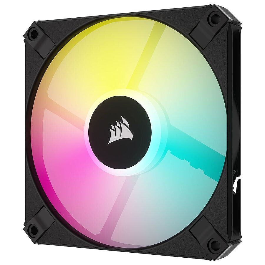Corsair AF120 RGB Slim Dual Pack - Noir