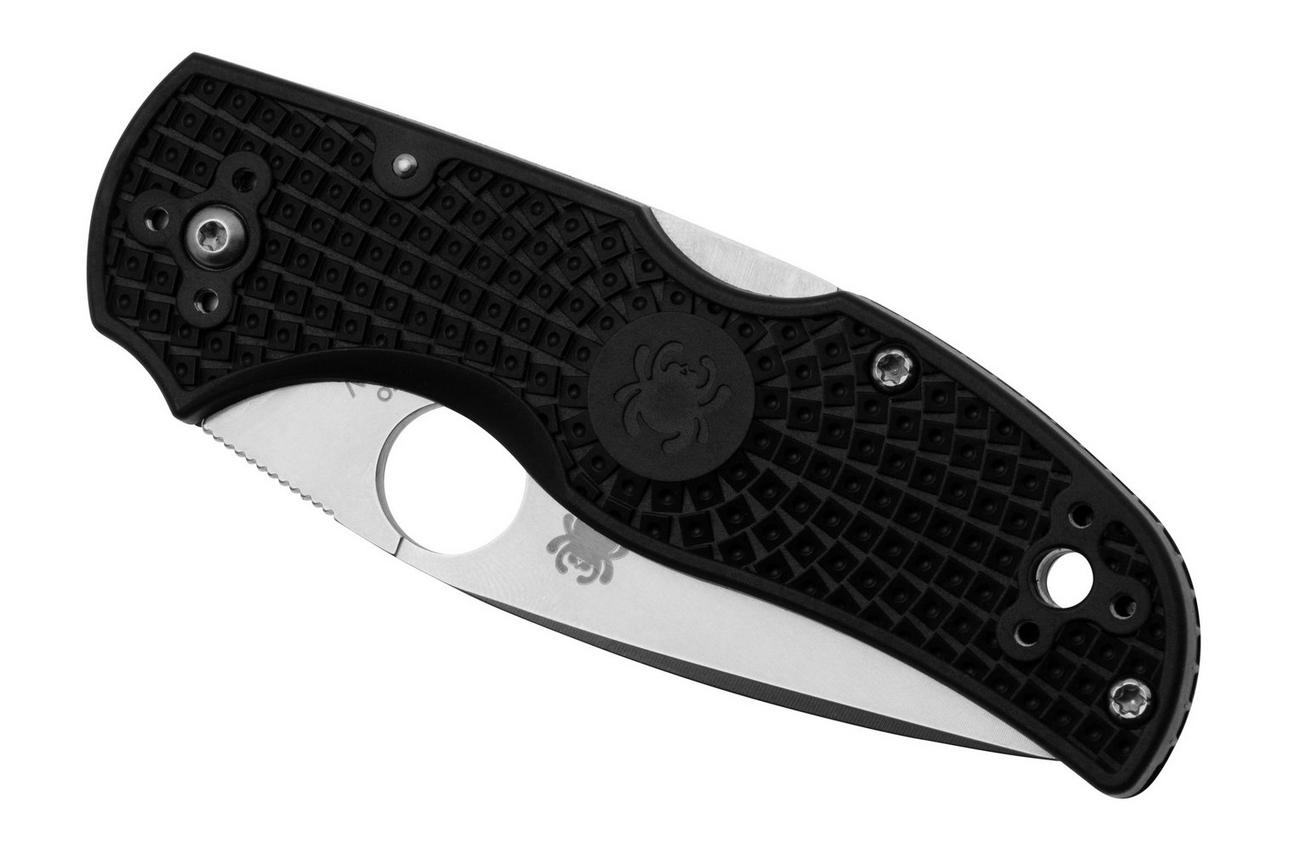 Spyderco Native 5 Lightweight C41PSBK5 Black FRN, partly serrated zakmes