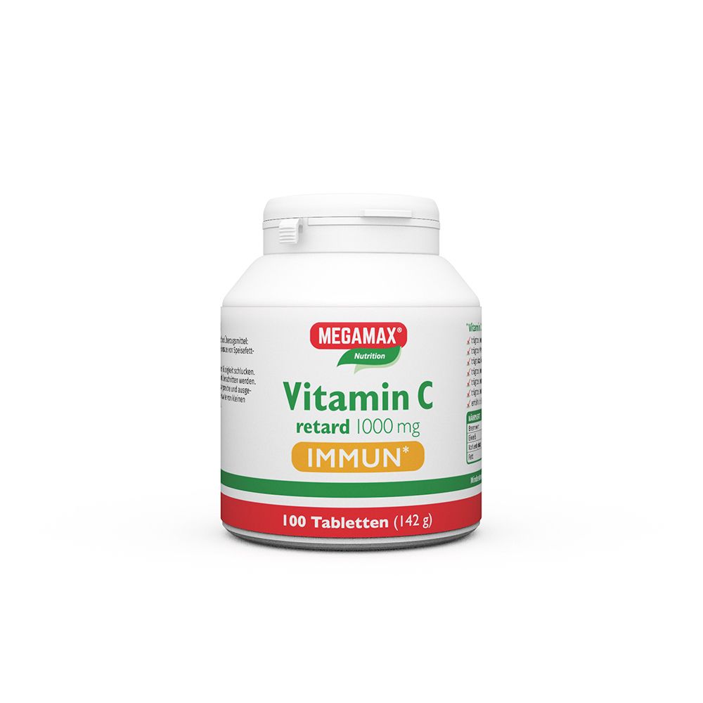 MEGAMAX® Vitamin C retard 1000 mg Immun