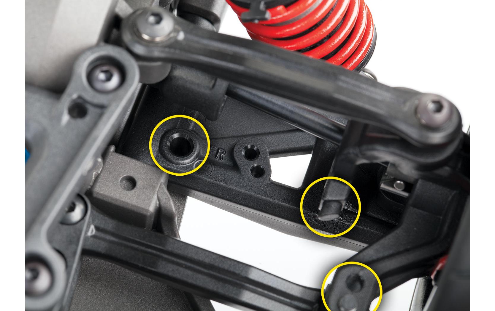 Tourenwagen Chassis 4TEC 2.0 4WD BL-2S ARTR, 1:10<br>On-Road Chassis mit Brushless Antrieb und RC-Anlage