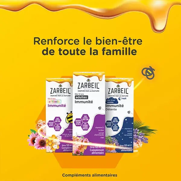 Xarope Zarbeil® para Imunidade em Adultos, Frasco de 120 ml