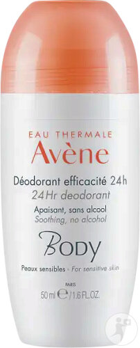 Avène Body Déodorant 24H Apaisant Sans Alcool Peau Sensible 50ml