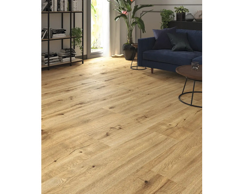 Vinylvloer SPC GREEN VINYL Rustiek Eiken Landhuis Plank Klikverbinding 129 cm x 20,3 cm x 4 mm