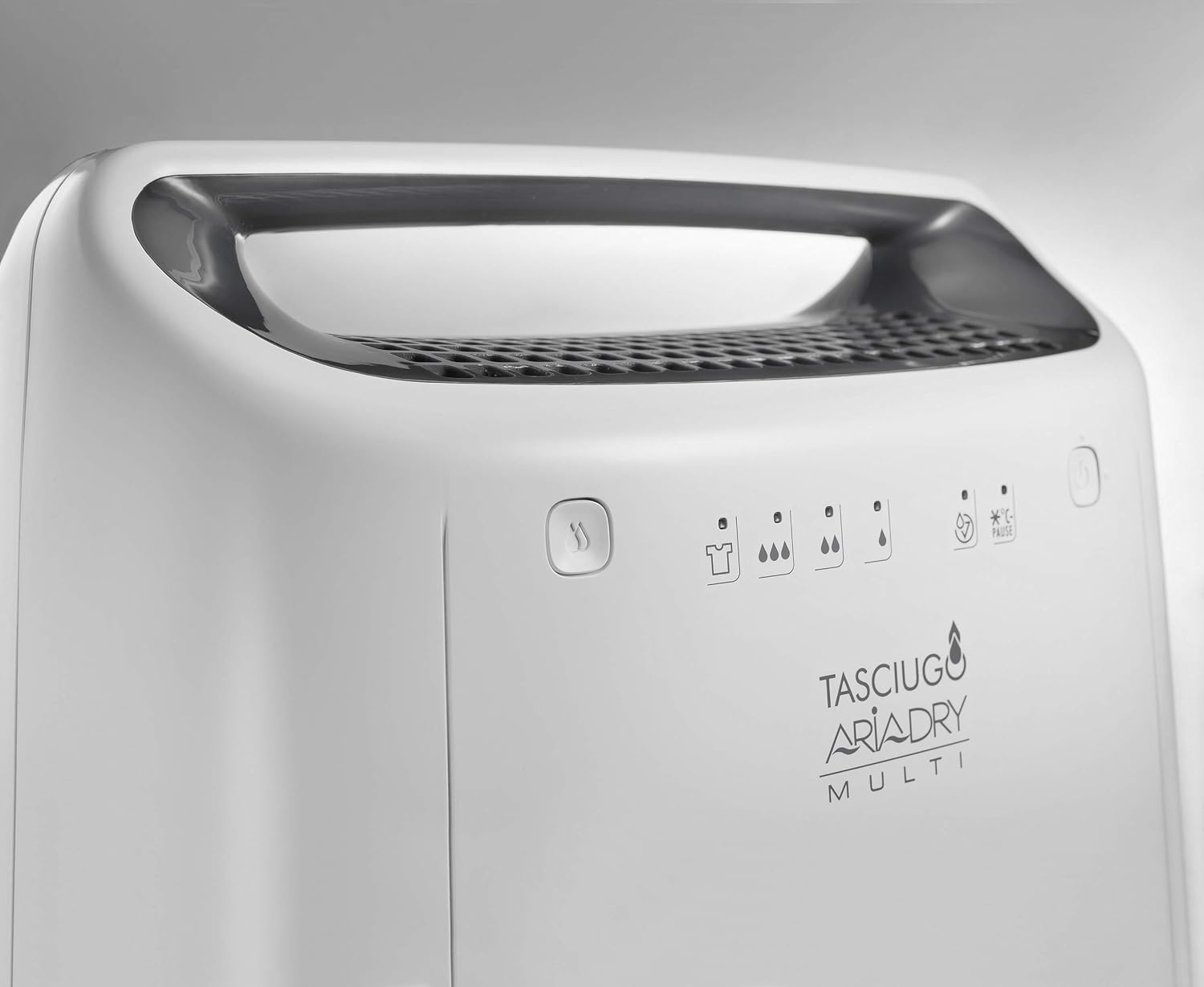 De'Longhi Tasciugo AriaDry Déshumidificateur DEX212SF, Déshumidificateur Portable avec Système de Filtration à 3 Actions, Fonction Séchage, Déshumidification 12L/Jour, R290, Réservoir Amovible, Blanc