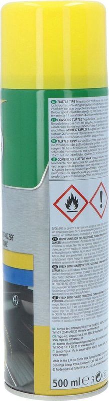 Turtle Wax - Fresh Shine Citrus - Interieurreiniger - 500ml