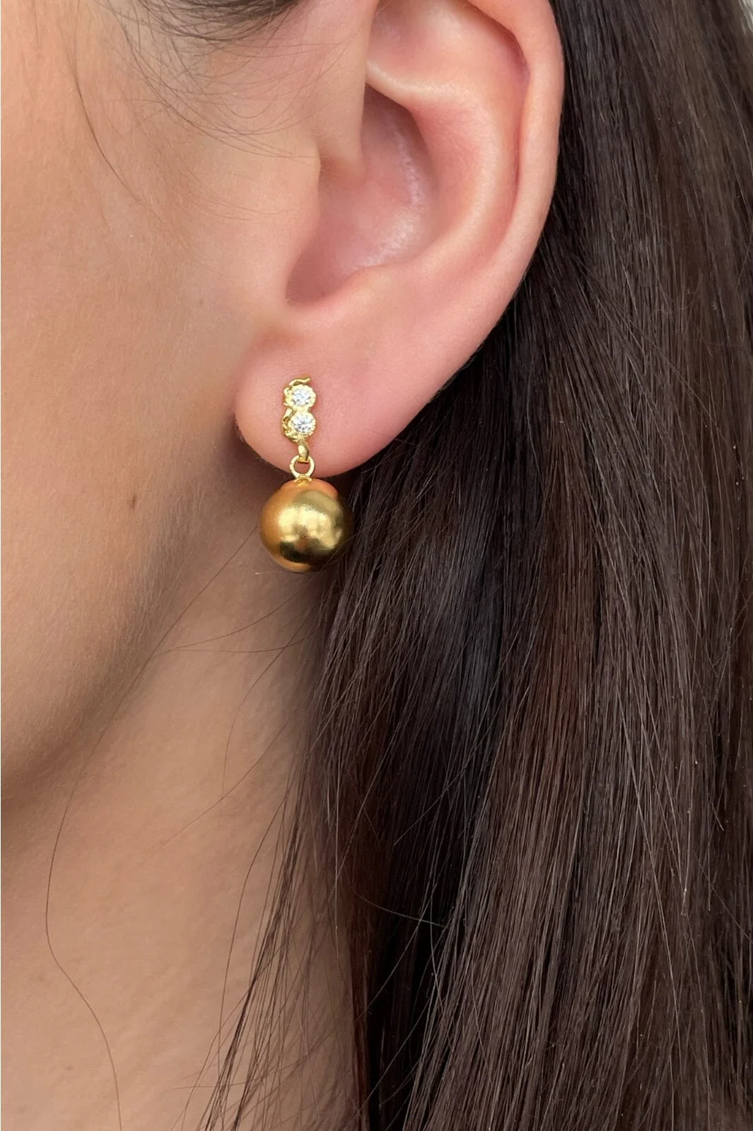 Stine A Twin Flow & Disco Ball Earring ingle 1334 02 s