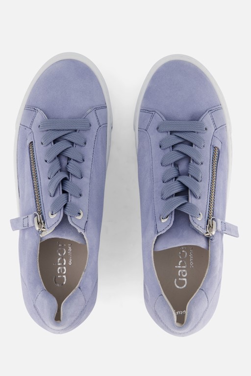 Gabor Sneakers blauw Suede