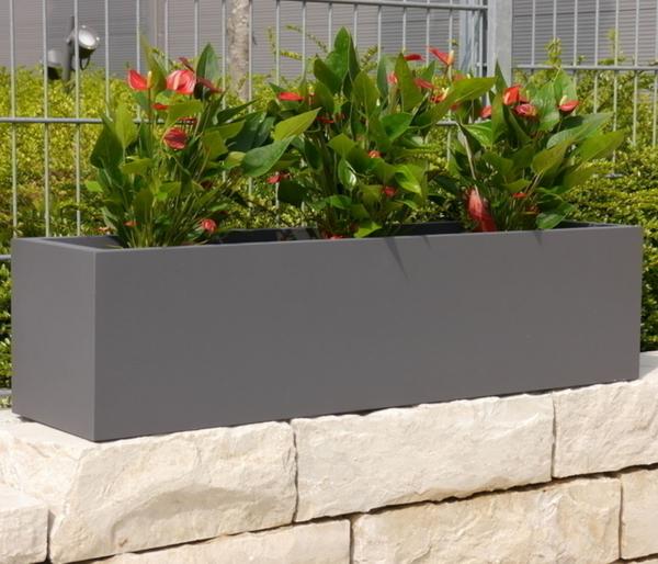 Eastwest Fiberglas-Blumenkasten Supremo,