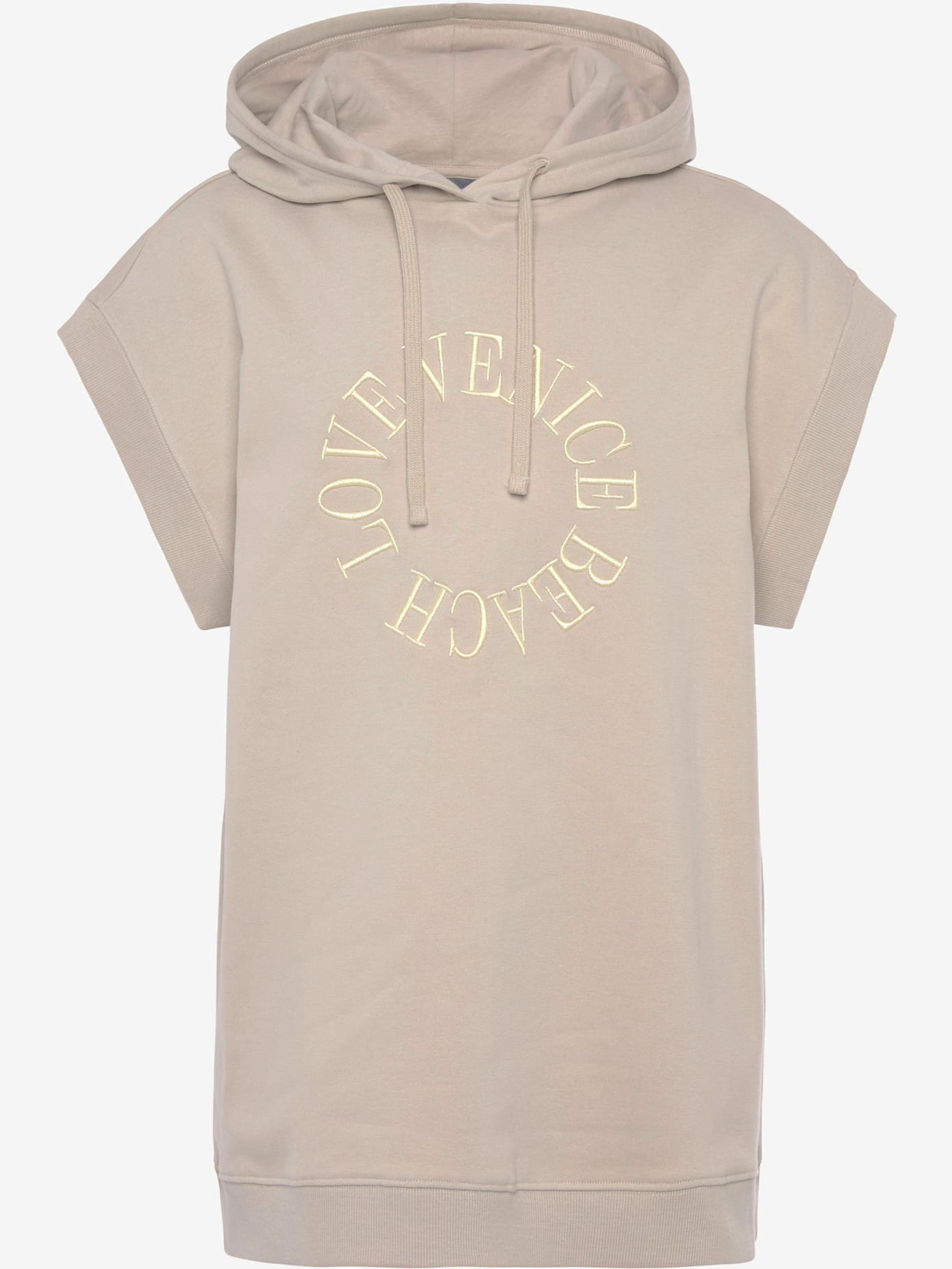 Sweat-shirt grande capuche avec coulisse
