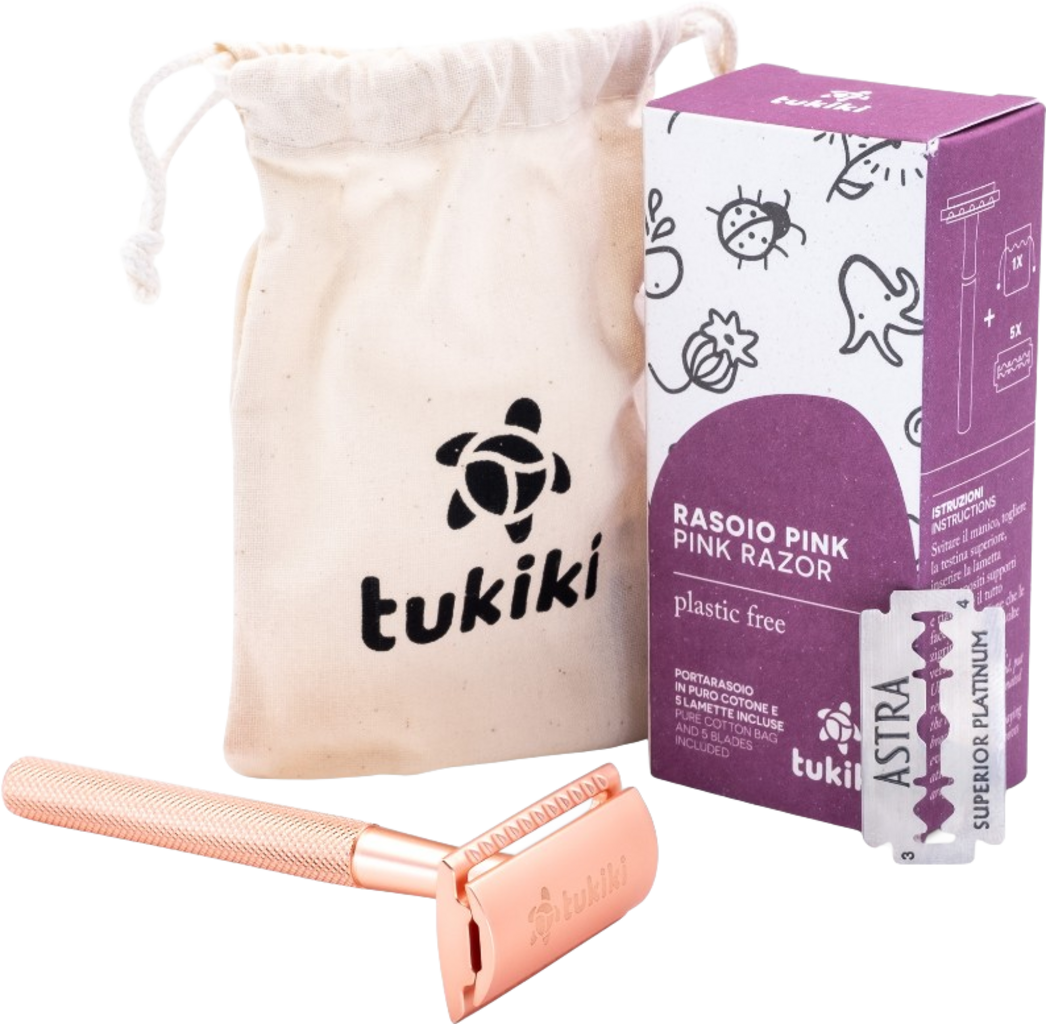 Tukiki  Razor Set, Pink