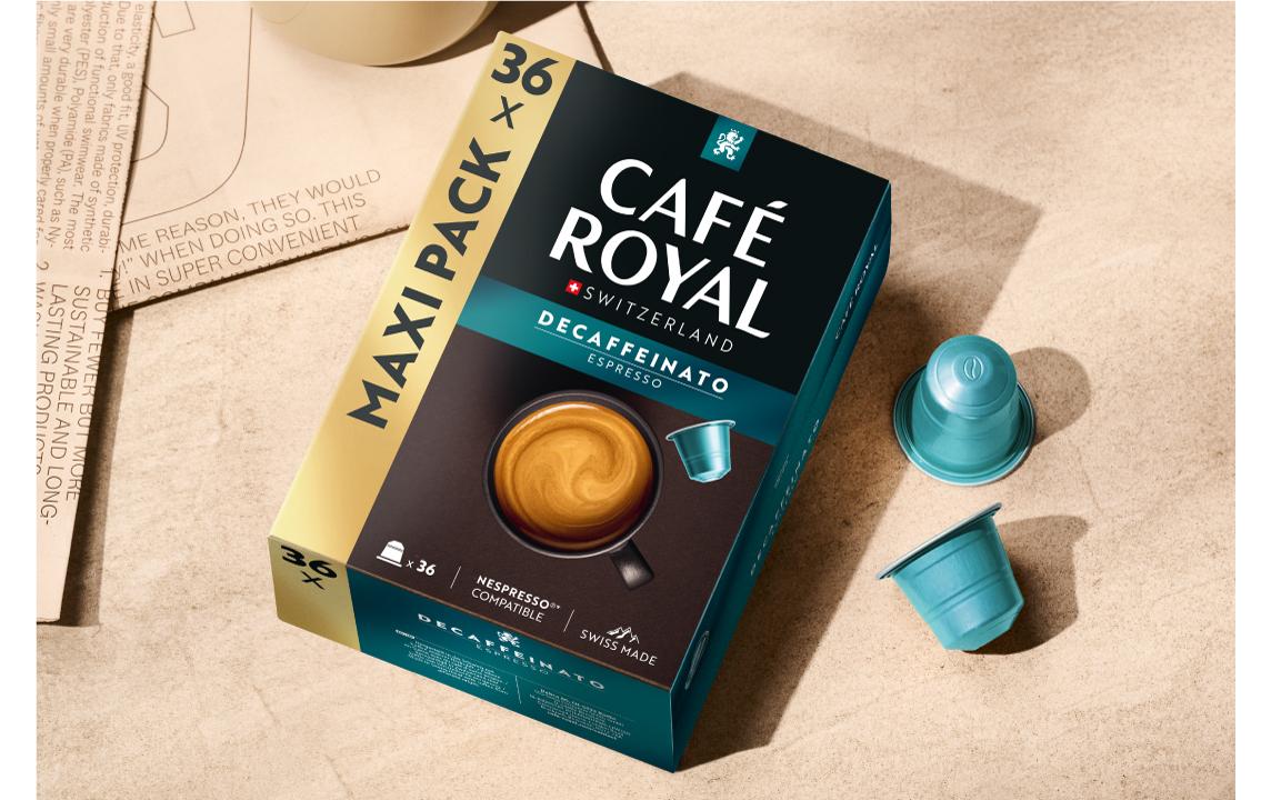 Kaffeekapseln für Nespresso Espresso Decaffeinato 36 StückKaffeekapseln für Nespresso Maschinen