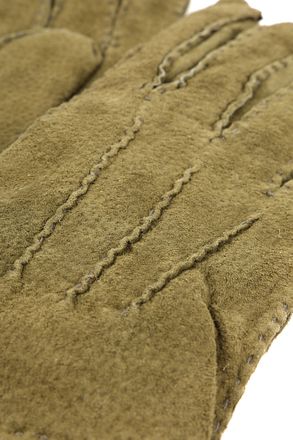 Laimbock Suede Handschoen Penryn Olive 47463 Penryn