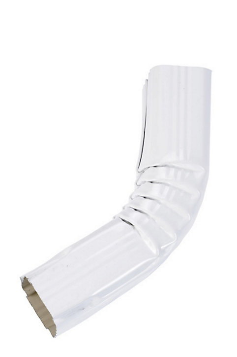 Coude frontal intérieur aluminium blanc