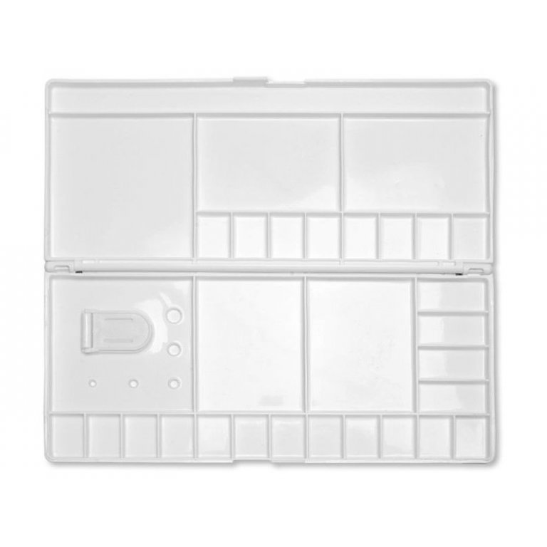 Klapppalette mit Deckel und Griffloch, Kunststoff