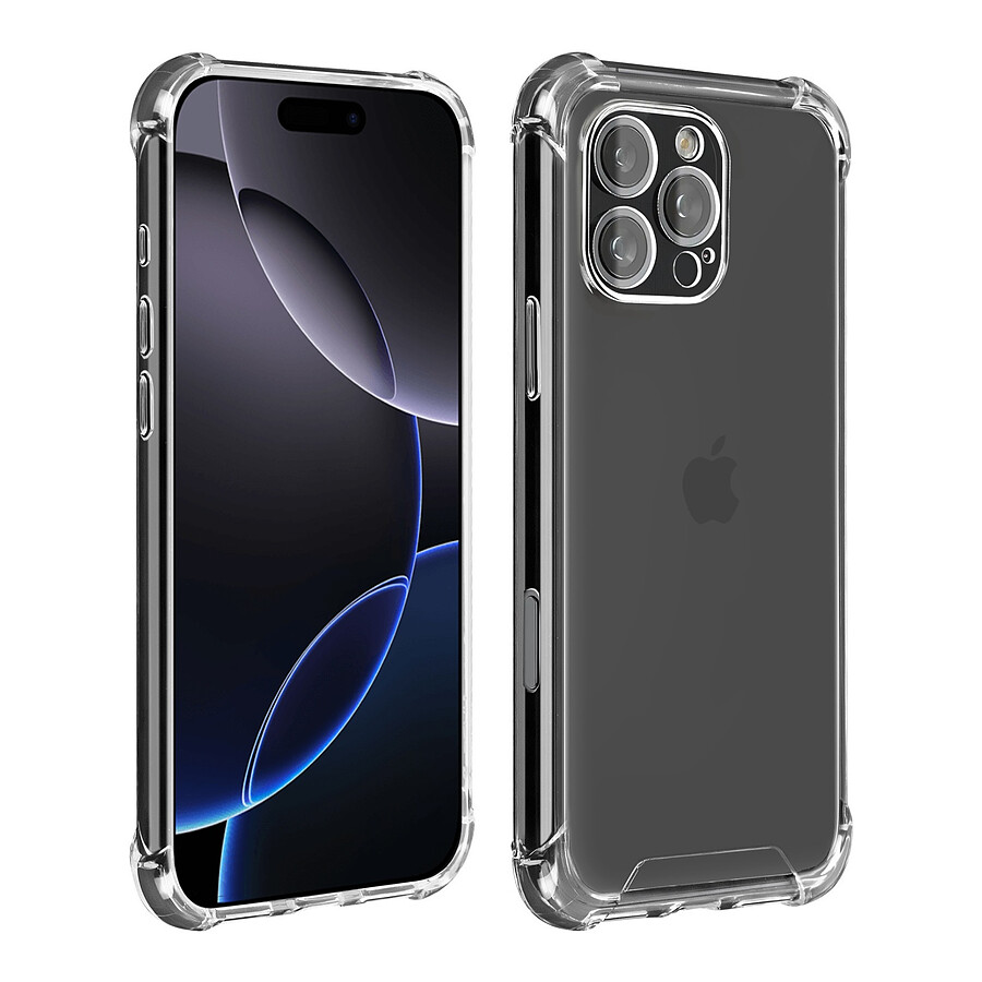 Akashi Coque TPU Angles Renforcés (transparent) - Apple iPhone 16 Pro