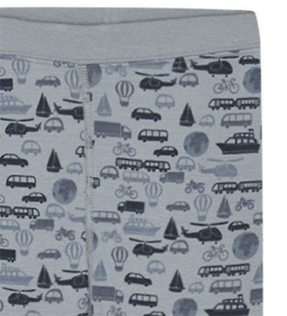Hust and Claire Leggings - Uld/Bambus - Laki - Blåe Wind