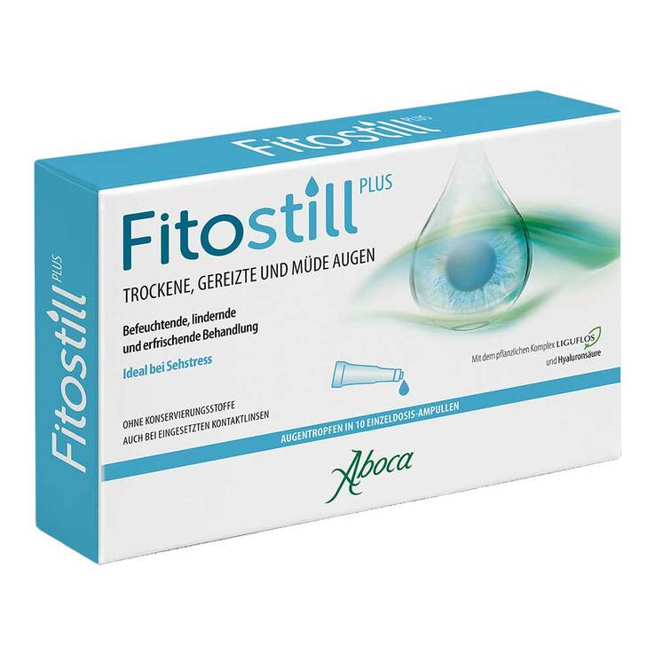 Fitostill Plus Augentropfen, 10X0.5 ml