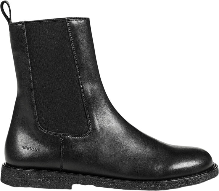 ANGULUS Chelsea støvle 1604/001 black/black