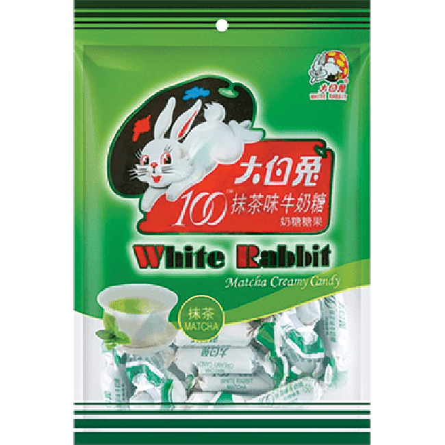 White Rabbit Matcha Cream Candy 150g
