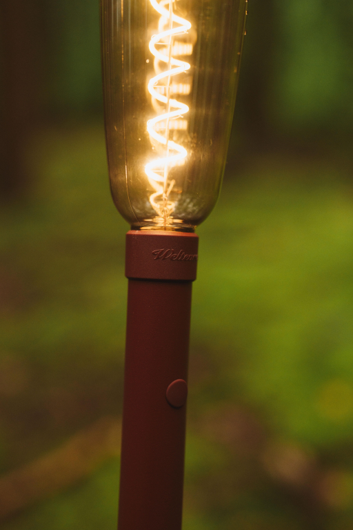 Weltevree Sticklight portable vloerlamp LED oplaadbaar flesgroen