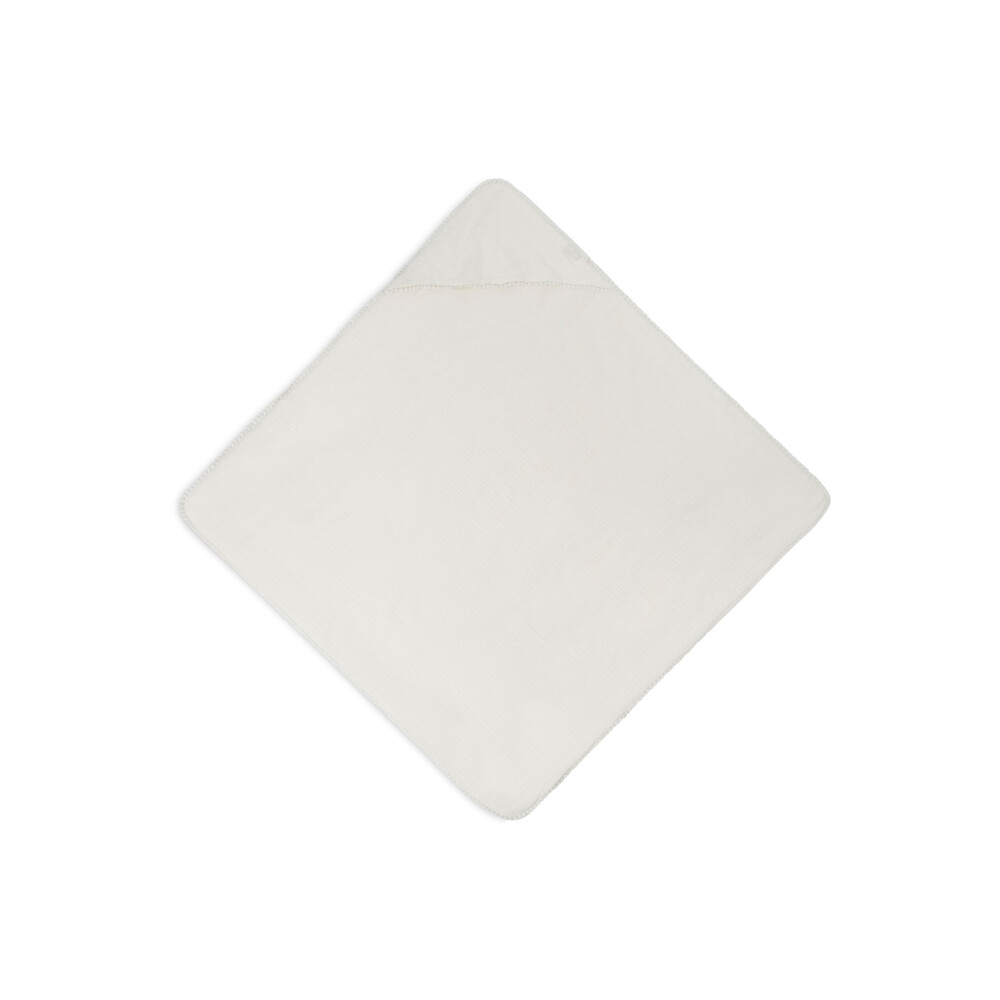 Jollein Baby Badcape Embroidery Ivory75 x 75 cm