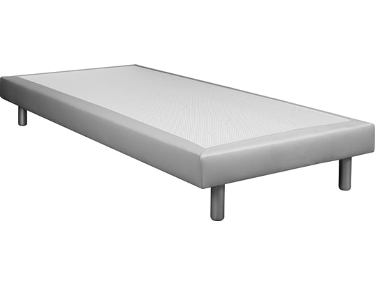 CONCEPT1 - Sommier  90 x 200 Chatel Light 90x200cm Cannes gris clair