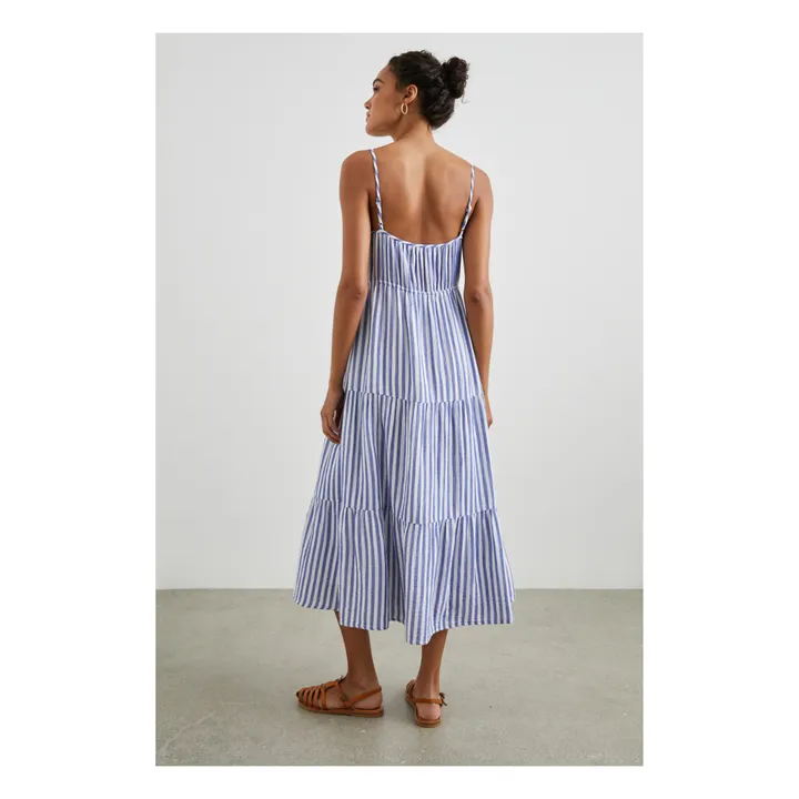 Rails Robe Blakely Rayures Coton Bio | Bleu