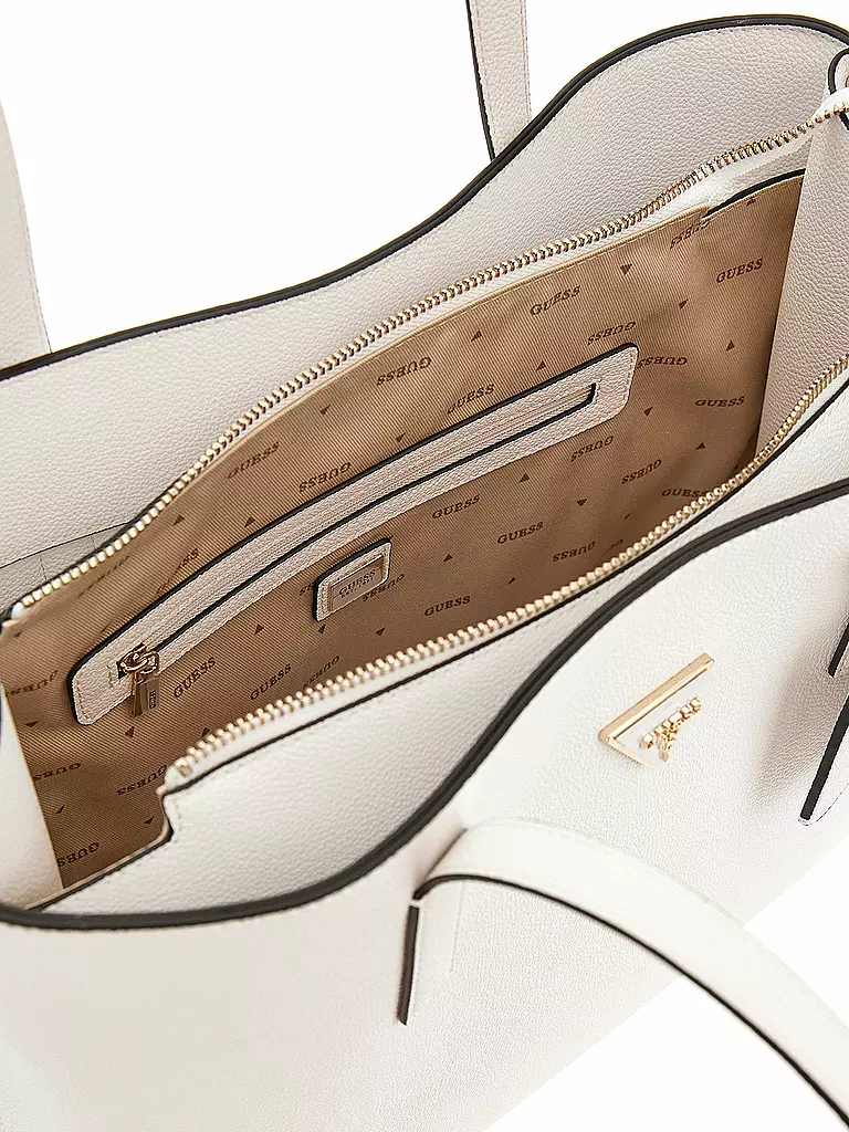 GUESS Tasche - Shopper MERIDIAN  weiss