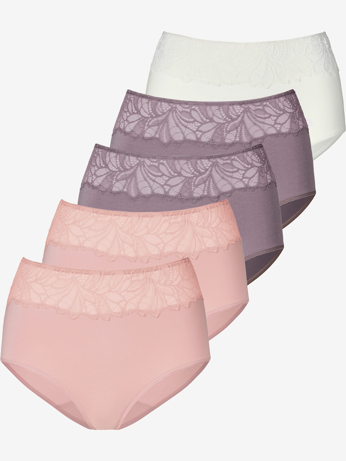 Slips lot de 5 panties vivance