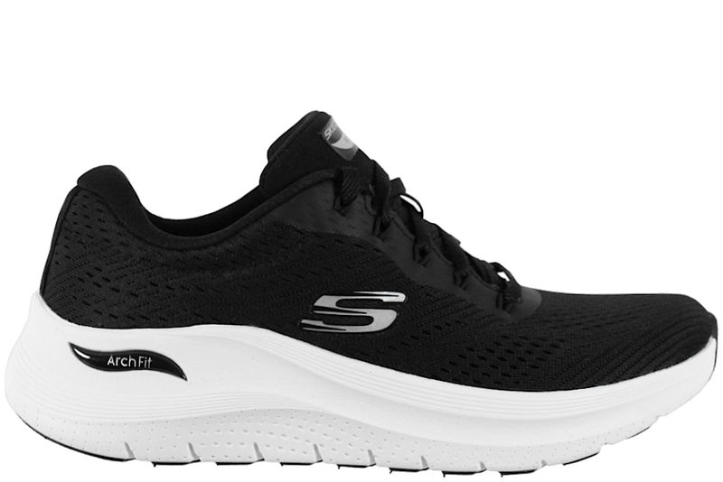 SKECHERS ARCH FIT 2.0 BIG LEAUGE BLACK SNEAKER