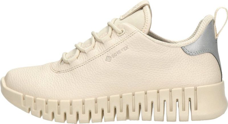 ECCO - Gruuv GTX - Sneakers - Limestone - Volnerfleer - Waterdicht met GORE-TEX