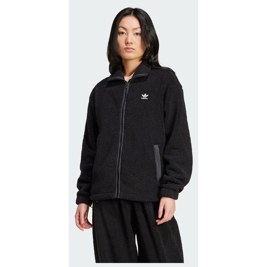 Adidas Original Veste entièrement zippée molleton Teddy