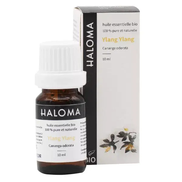Óleo Essencial de Ylang Ylang Orgânico Haloma 10ml
