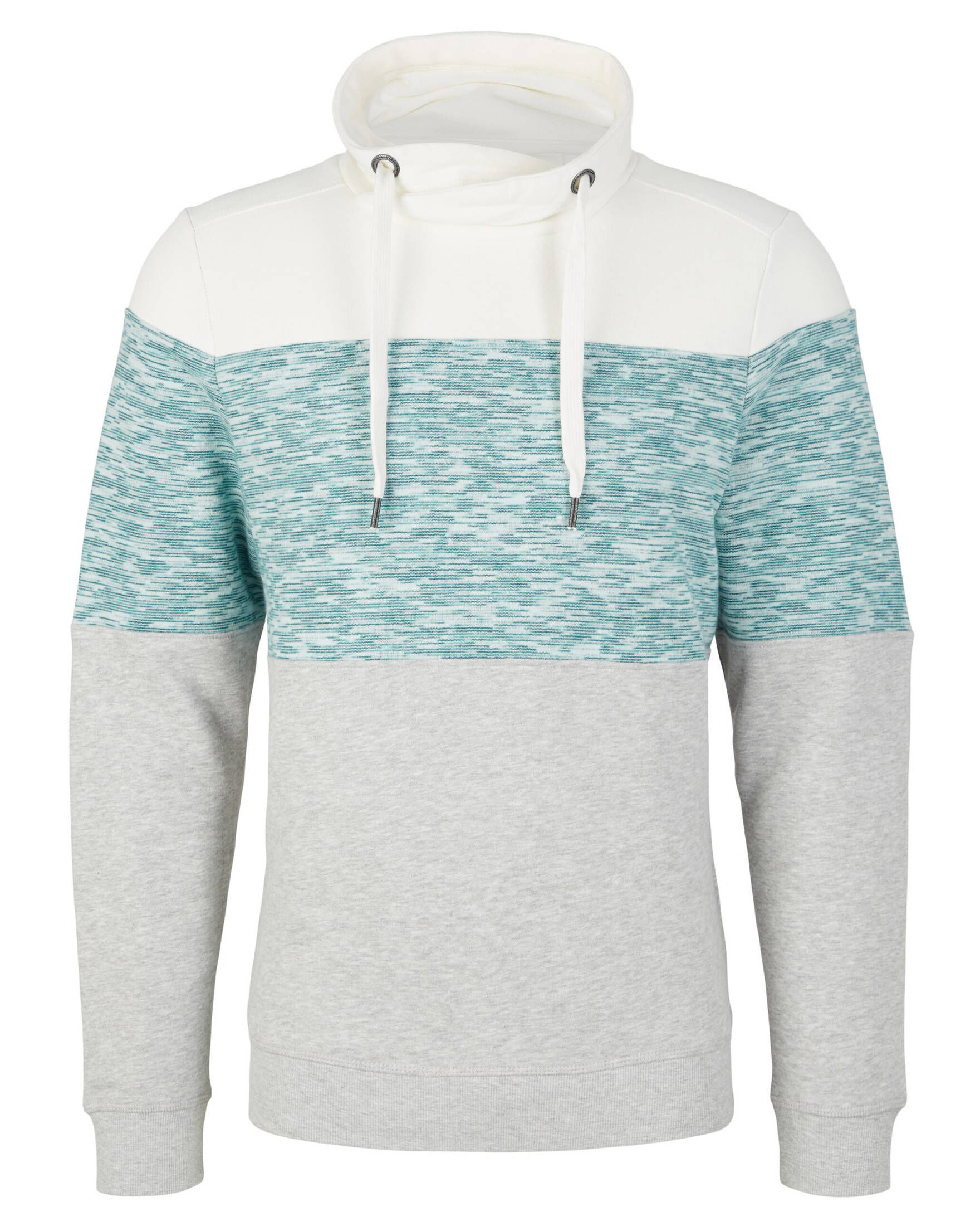 Tom Tailor| Herren Hoodie COLORBLOCK SNOOD