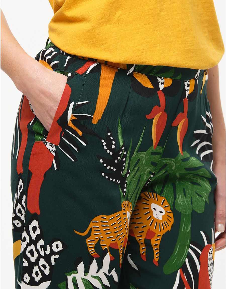 Pantalon vert jungle