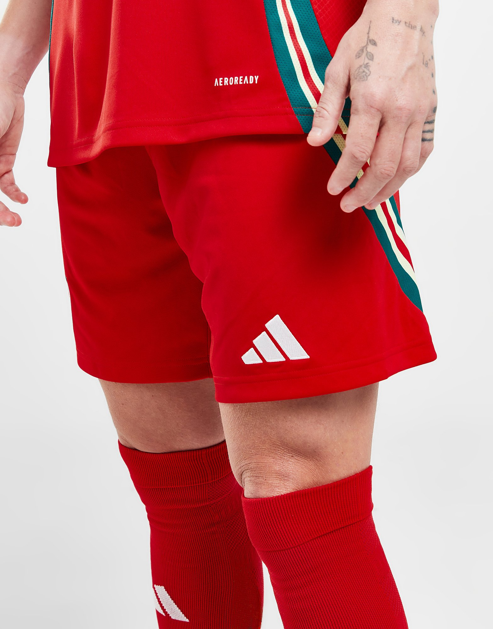 adidas Short Pays de Galles 2024 Match Domicile Femme