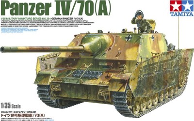 Tamiya - Panzer IV/70 A German Tank Byggesæt - 1:35 - 35381