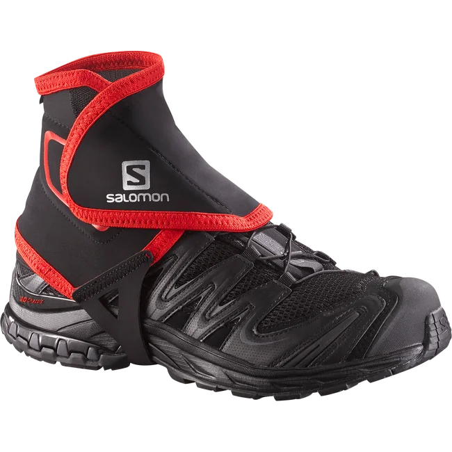 TRAIL GAITERS HIGH  Accessoires unisexes BLACK
