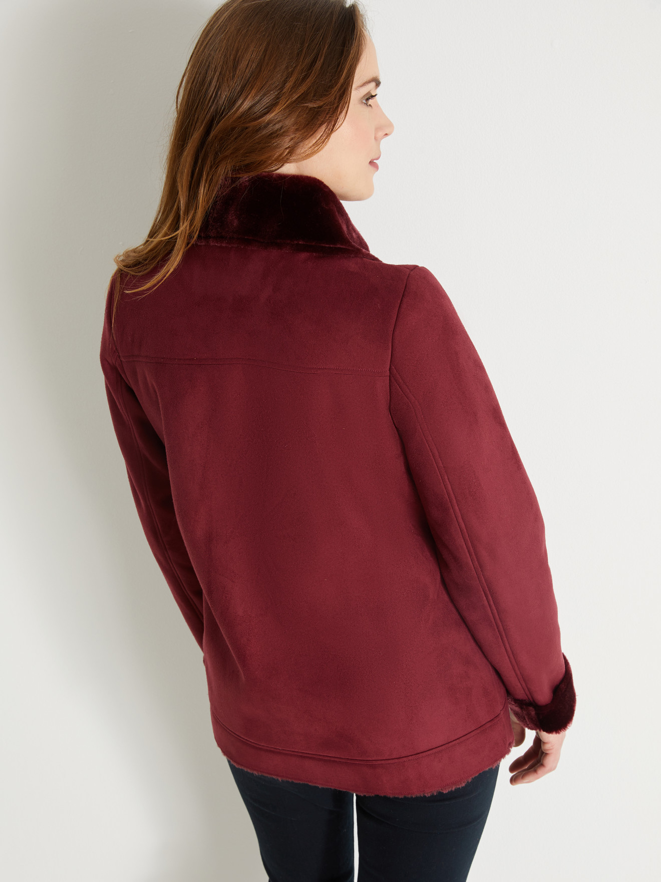 Manteau fourré