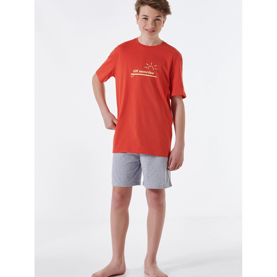 Schiesser Pyjama Organic Cotton rot