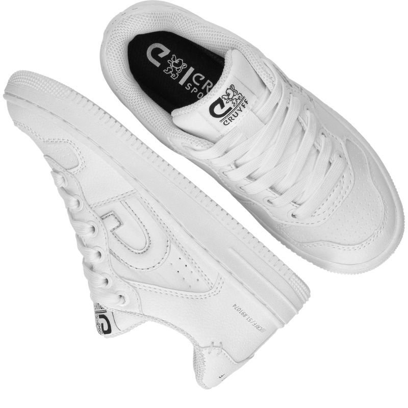 Cruyff Royal C Sneakers Wit Meisjes Jongens