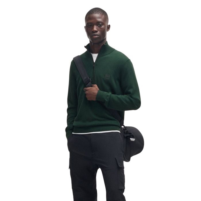 Boss Kanobix Half Zip Sweater Heren