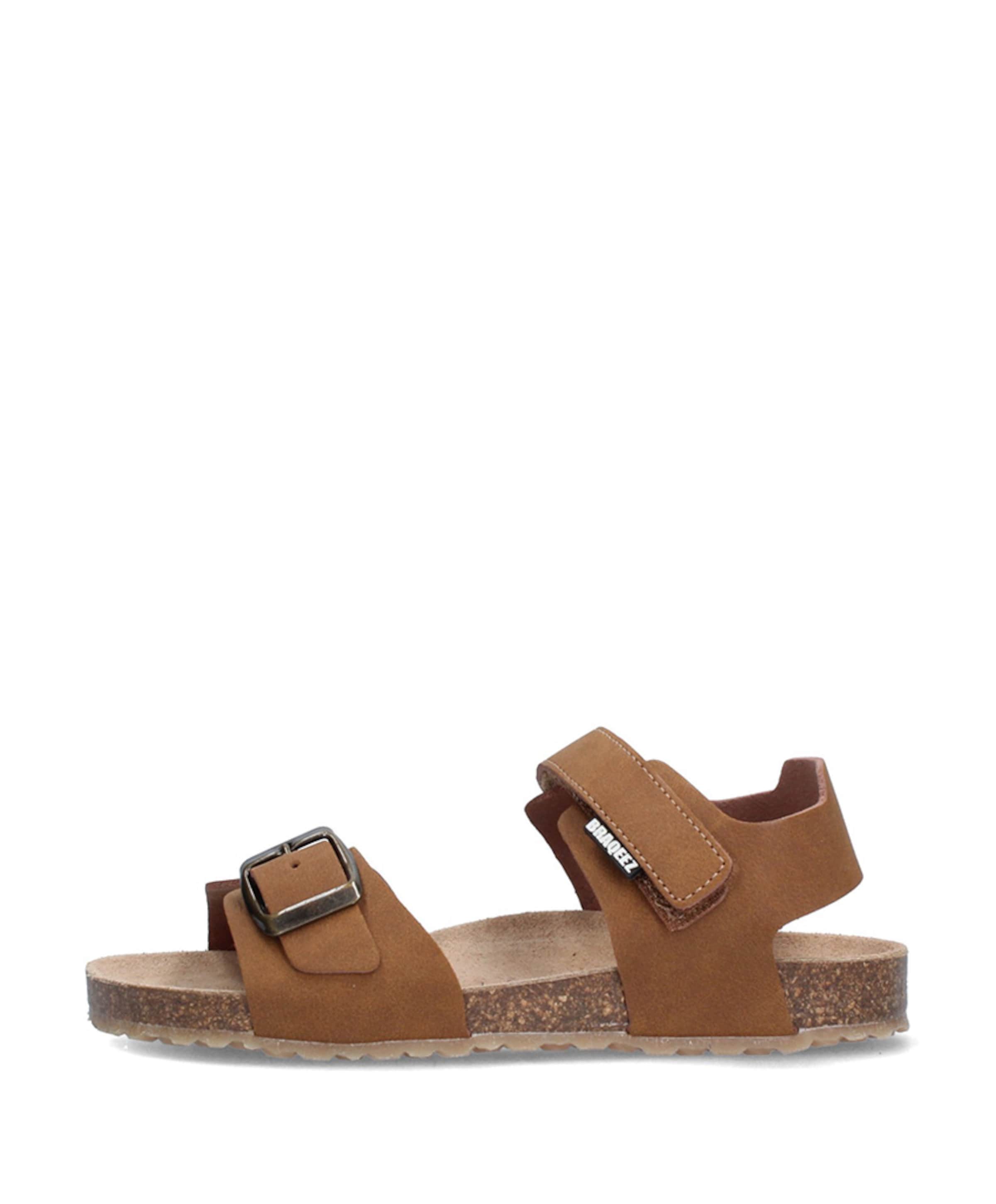 Braqeez  Sam jongens sandalen bruin