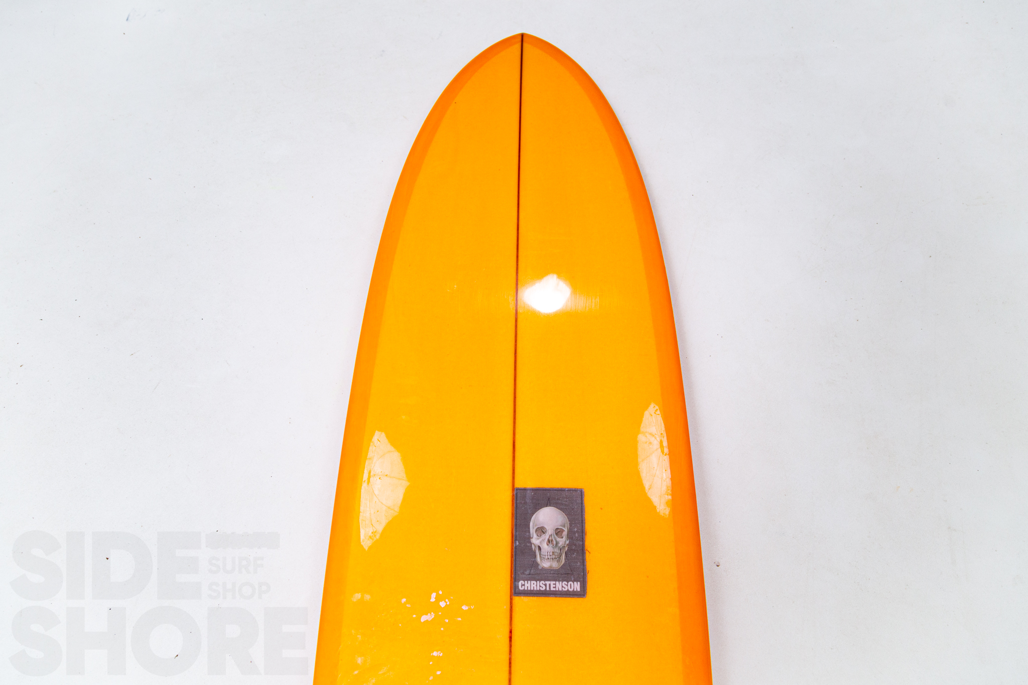 Christenson Surfboards Flat Tracker - Orange Tint   Polish - 7'6 x 21 1/4