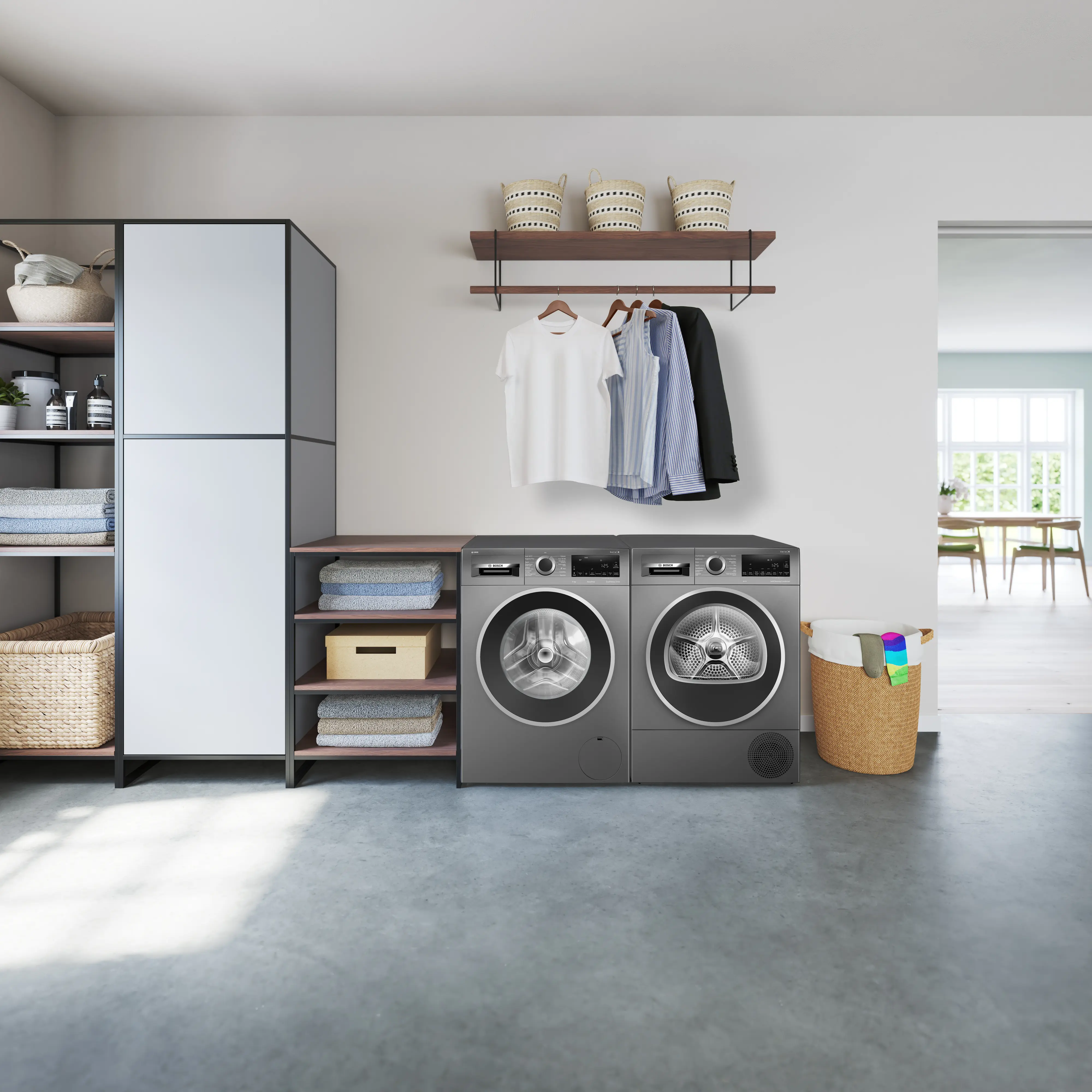 Serie 6 Warmtepompdroger 8 kg Cast iron grey
